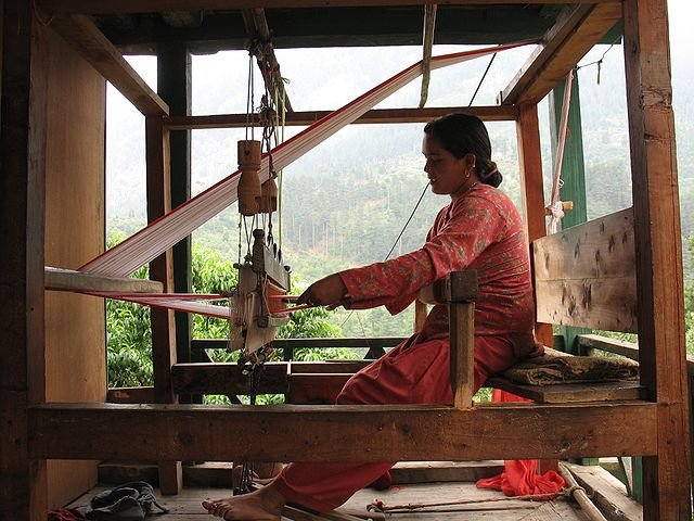 Weaving in india